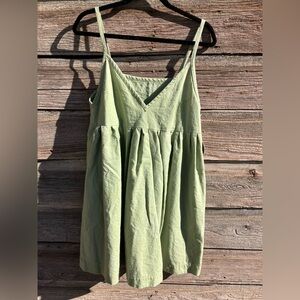 100% linen dress